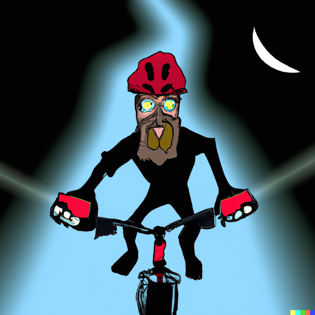Night Mountain Bike Riding with Night Lights: Fun, Challenge, and Exhilaration