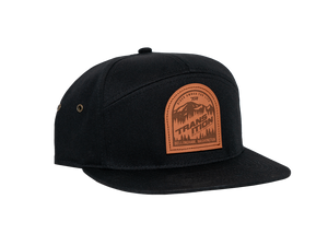 Transition Promised Land 7-Panel Hat Black