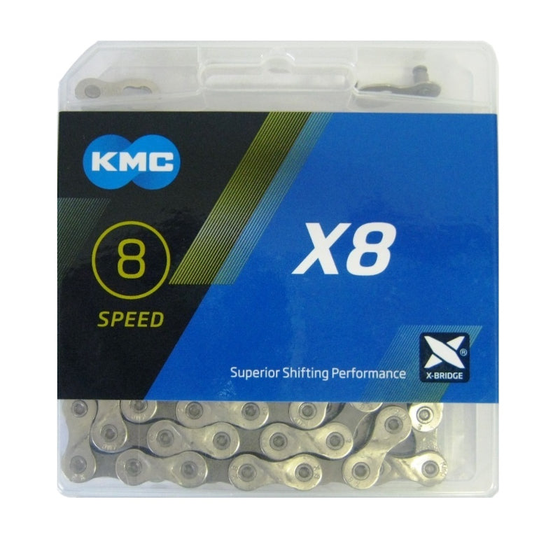 KMC 8 Speed Chain 1/2 x 3/32 116L