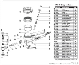 INF-1 Parts Diagram