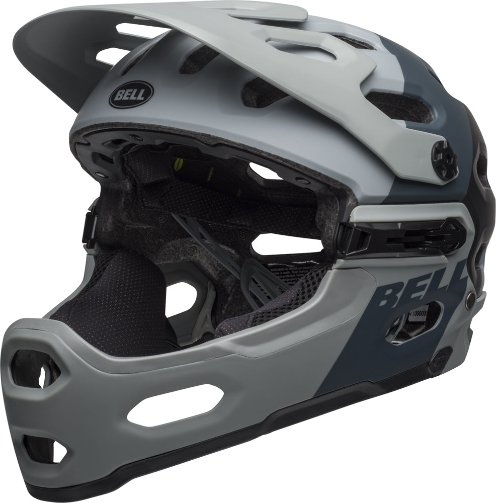 Bell Super 3R MIPS - Matte Dark Gray/Gunmetal