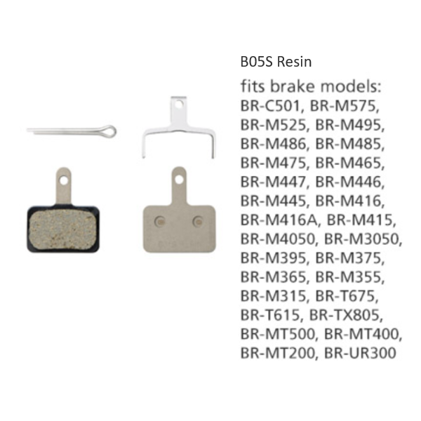 Shimano B05S Resin Brake pads