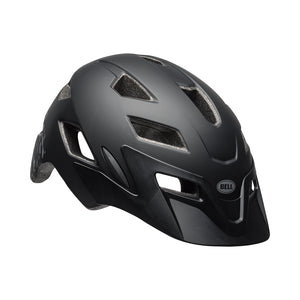 Bell Sidetrack Youth Matte Black Shutter Front R